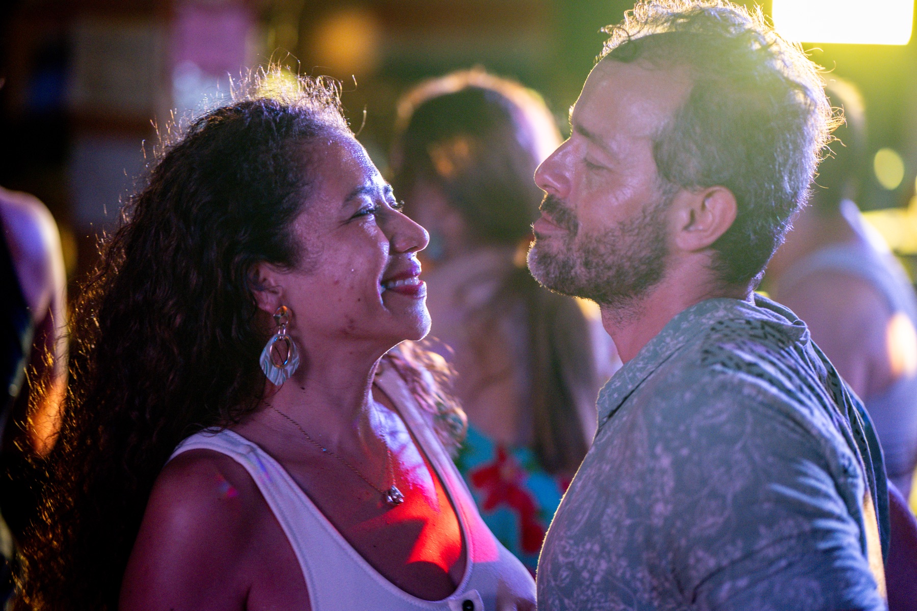 On camera — acting